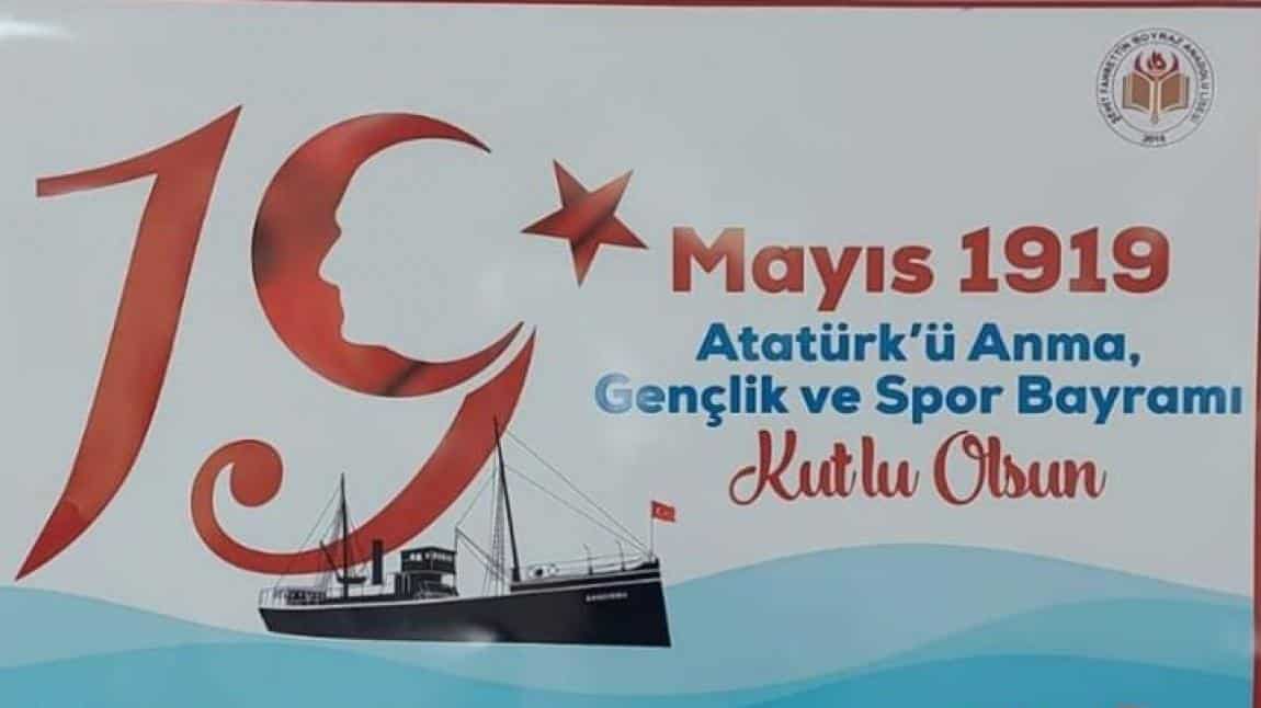 19 Mayıs Atatürk'ü Anma Gençlik ve Spor Bayramının 103. Yılını coşkuyla kutladık..